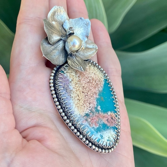 Artisan handmade Garden pendant - Picture 2 of 4